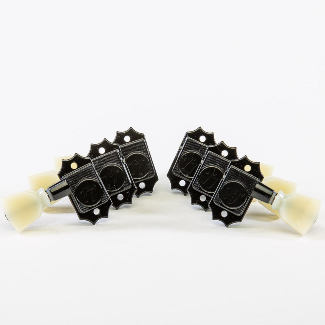 true tune vin mod 3x3 keys w/ cream plastic keystone button set view black