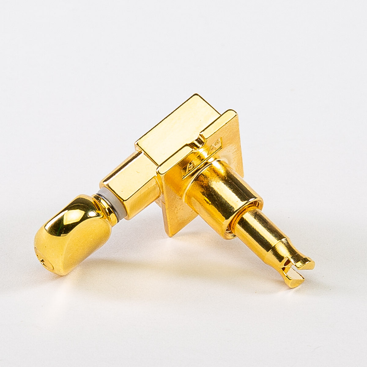 true tune 6 in-line keys w/ oval button single back view gold