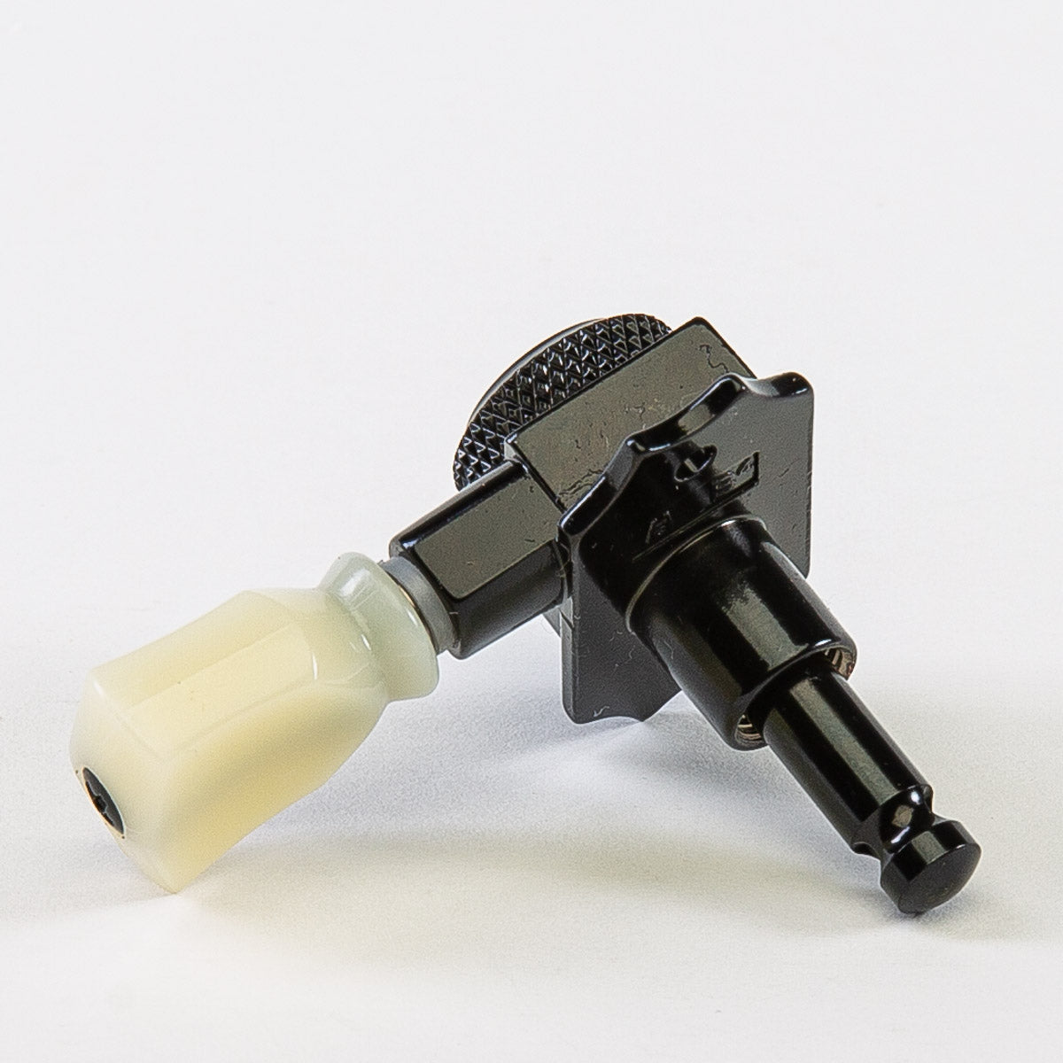true lok 3x3 locking keys with cream plastic keystone button single back view black