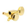 TK-7574 6-in-line Mini Back Locking Tuners - Gold