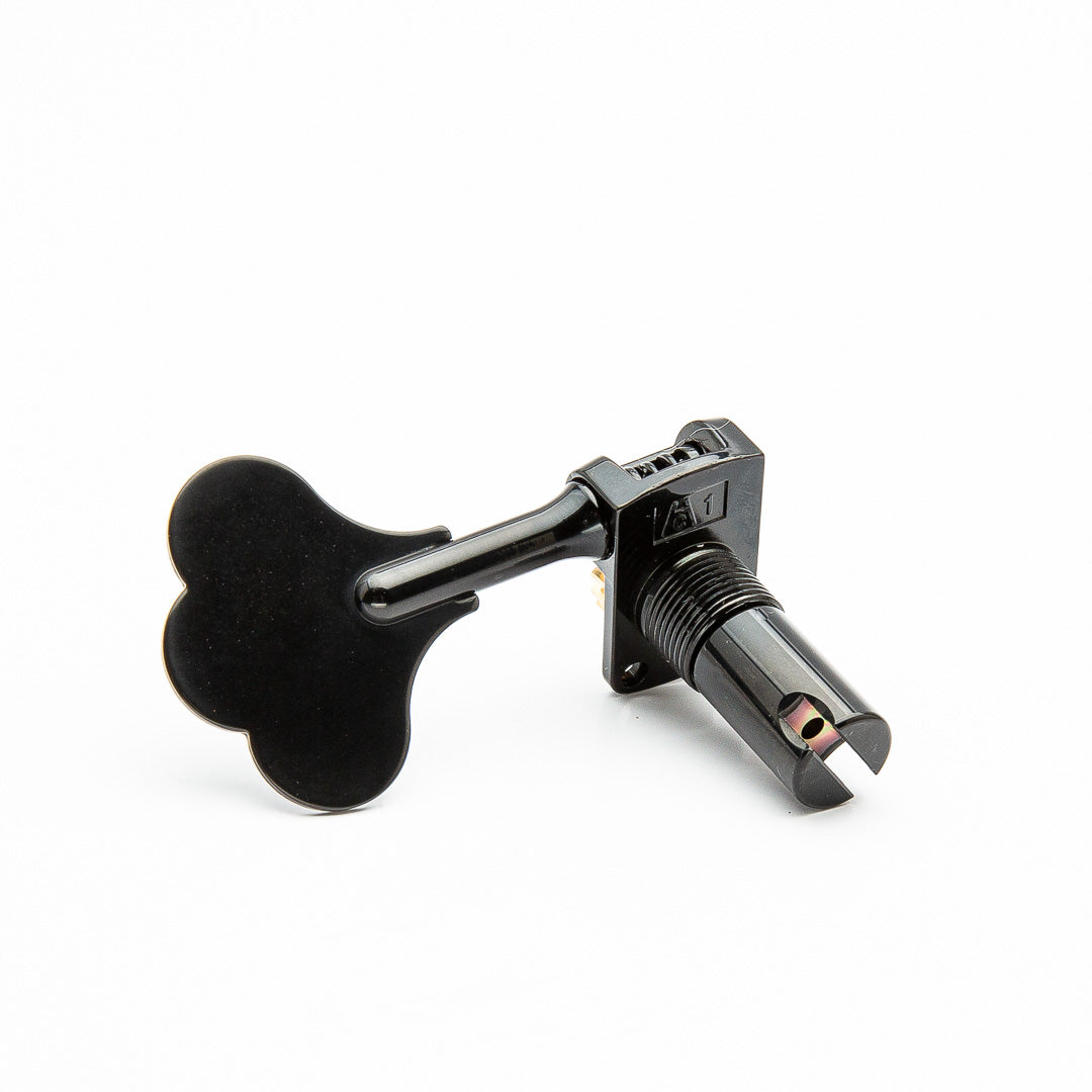 single bass key back view black