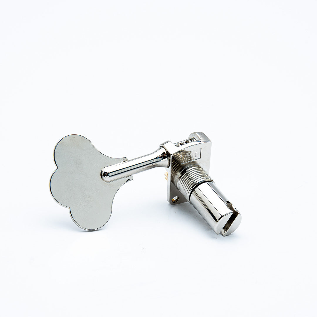 single bass key back view chrome