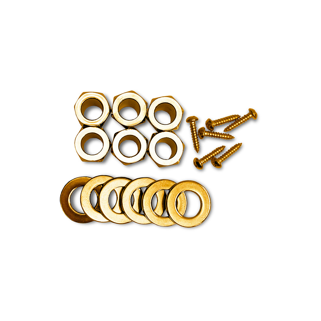 hardware view gold