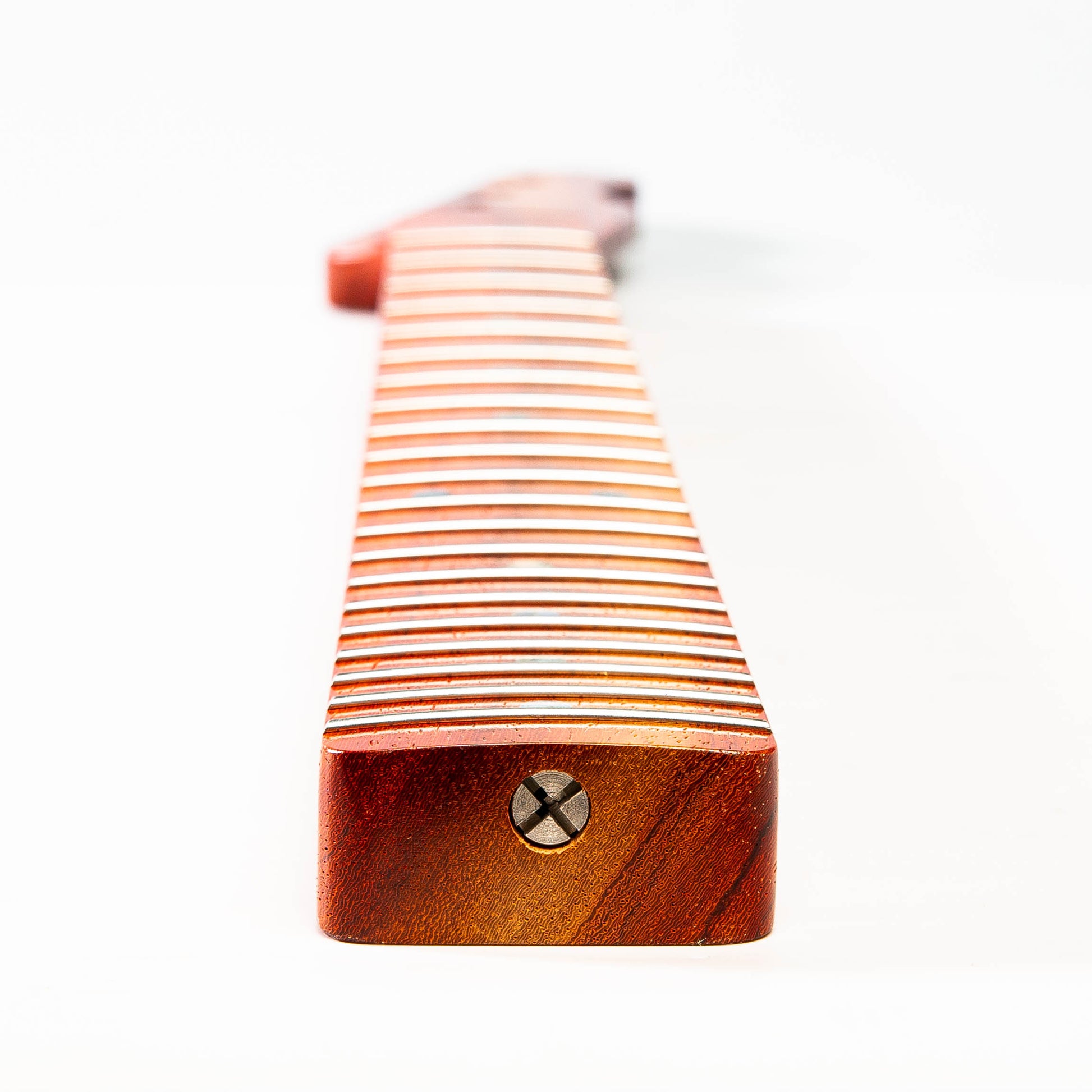 ap select padauk tele neck heel view