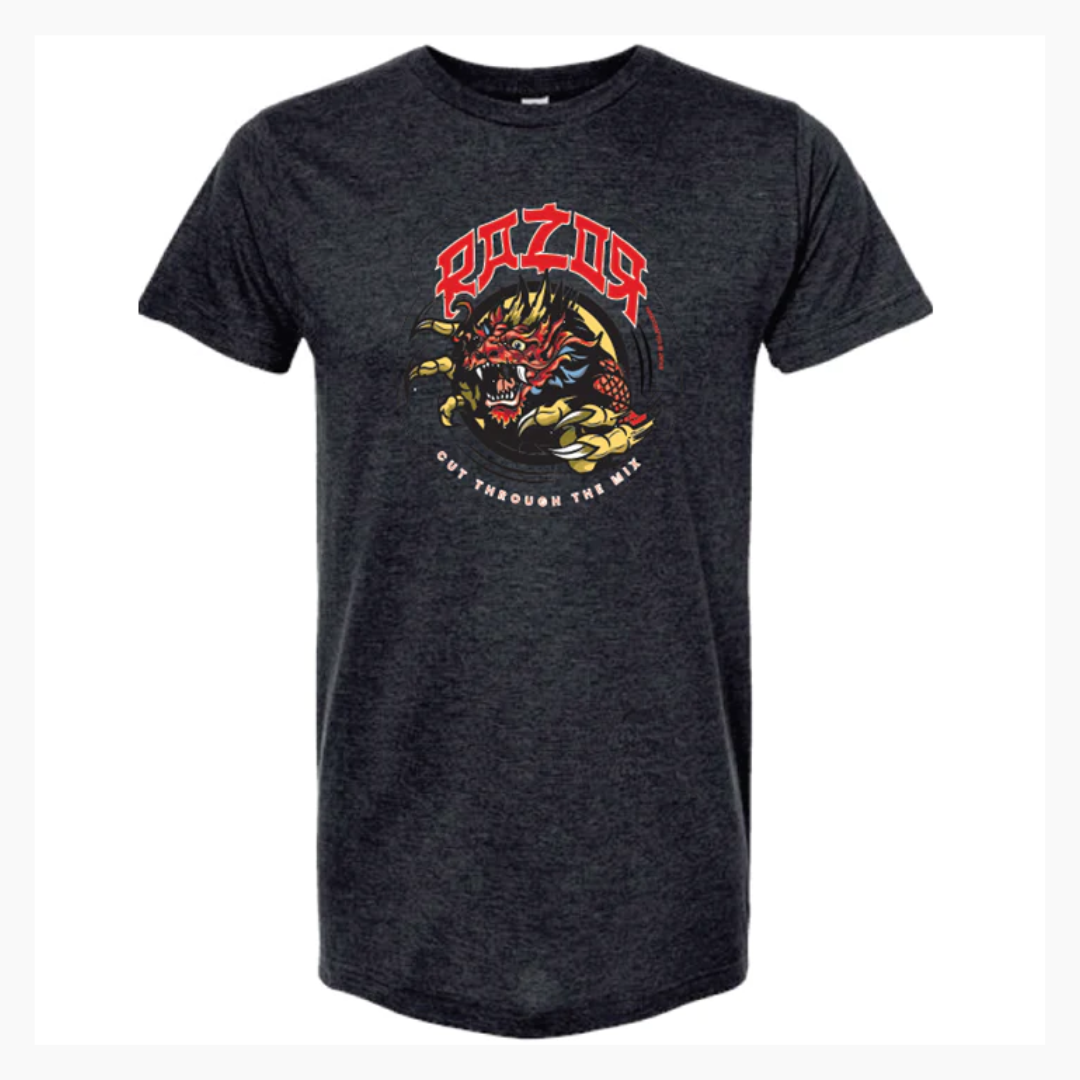 Razor T-Shirt - Heather Grey