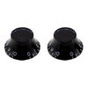Allparts Vintage Style Tinted Bell Knobs (2 pcs) - Blue tint