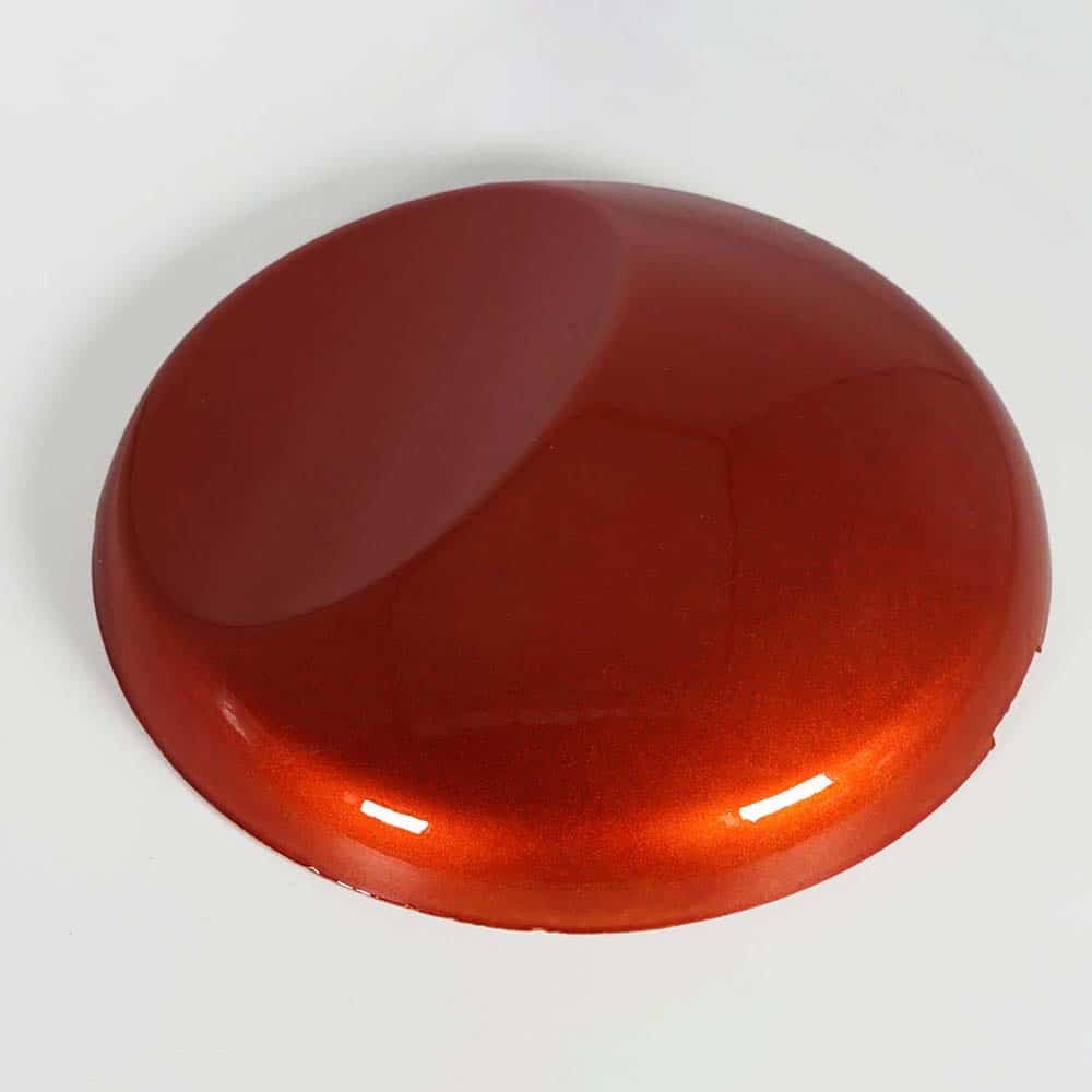 Candy Apple Red Finish example puddle