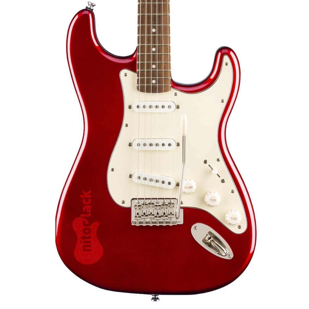 Candy Apple Red Finished guitar