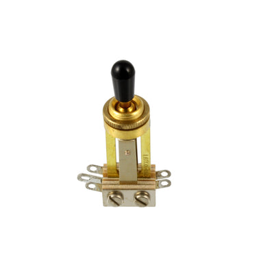 straight toggle switch gold