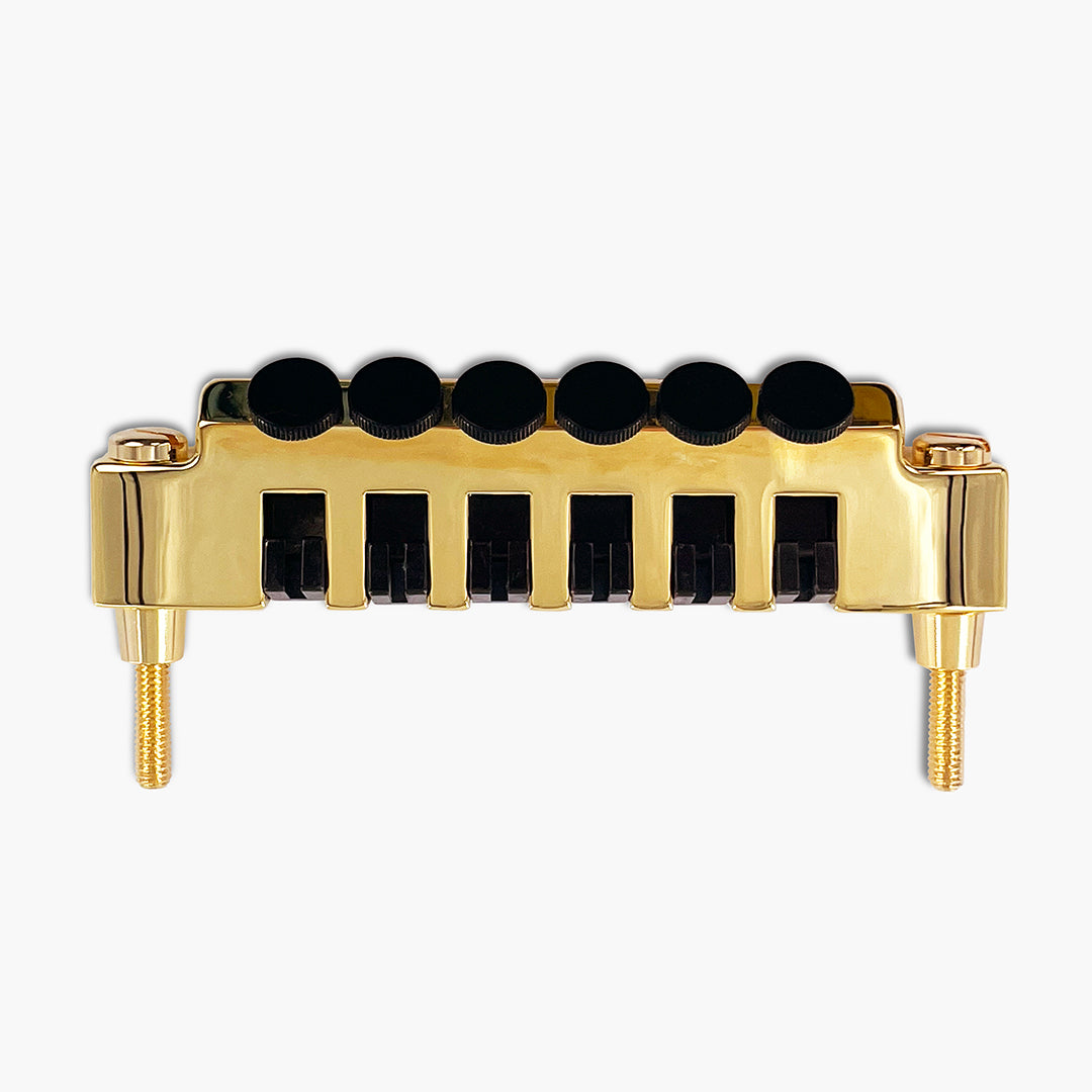 gold Fine Tuner Tailpiece side view
