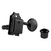 TK-0780 Economy Vintage-style 6-in-line Keys - Black