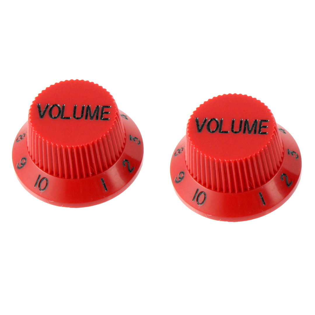 two red volume knobs