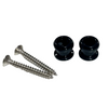 Allparts Economy Strap Buttons - Black