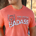 guy wearing Leo Quan Badass T-Shirt