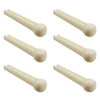 Allparts Plastic No Dot Bridge Pins - Cream