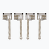 Badass® Saddles for Bass Bridge - Nickel