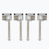Badass® Saddles for Bass Bridge - Chrome