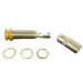 gold disassembled end pin jack conductor