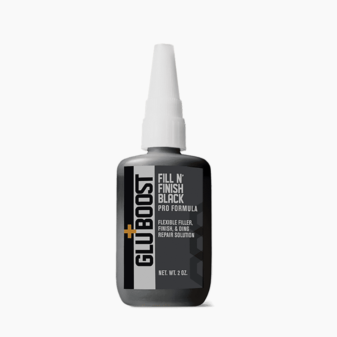 LT-1135-000 - GluBoost®  Fill N' Finish Black, Pro Formula, flexible, 2 oz. bottle