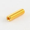 Allparts Hex Head Bridge Height Screws - Gold