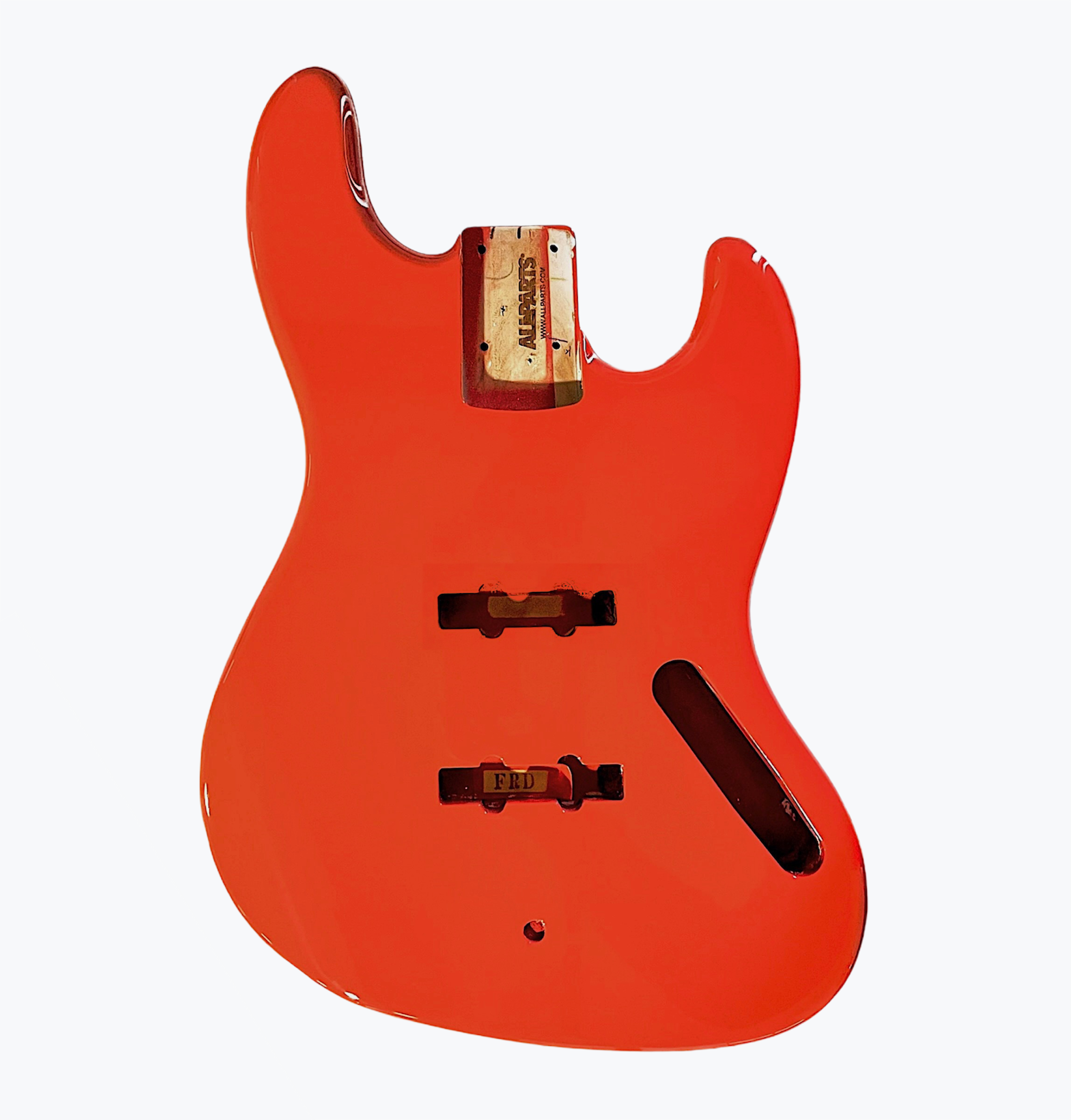 JBF-FR Fiesta Fiesta Red Finished Replacement Body for Jazz Bass®