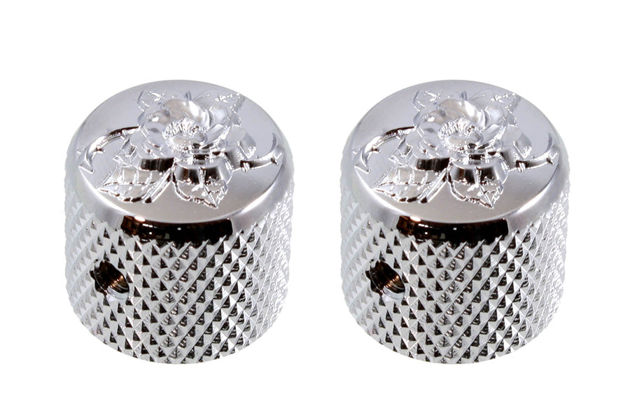 MK-3151 Gotoh Short Engraved Dome Knobs