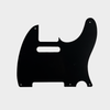 5-hole Pickguard for Telecaster - Black Bakelite 1-ply .080