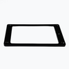 PC-0743 SLANTED HUMBUCKING PICKUP RING SET - Black