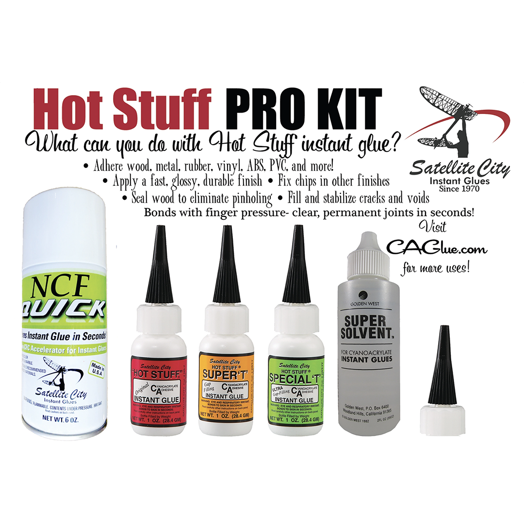 Satellite City Hot Stuff Pro Glue Kit