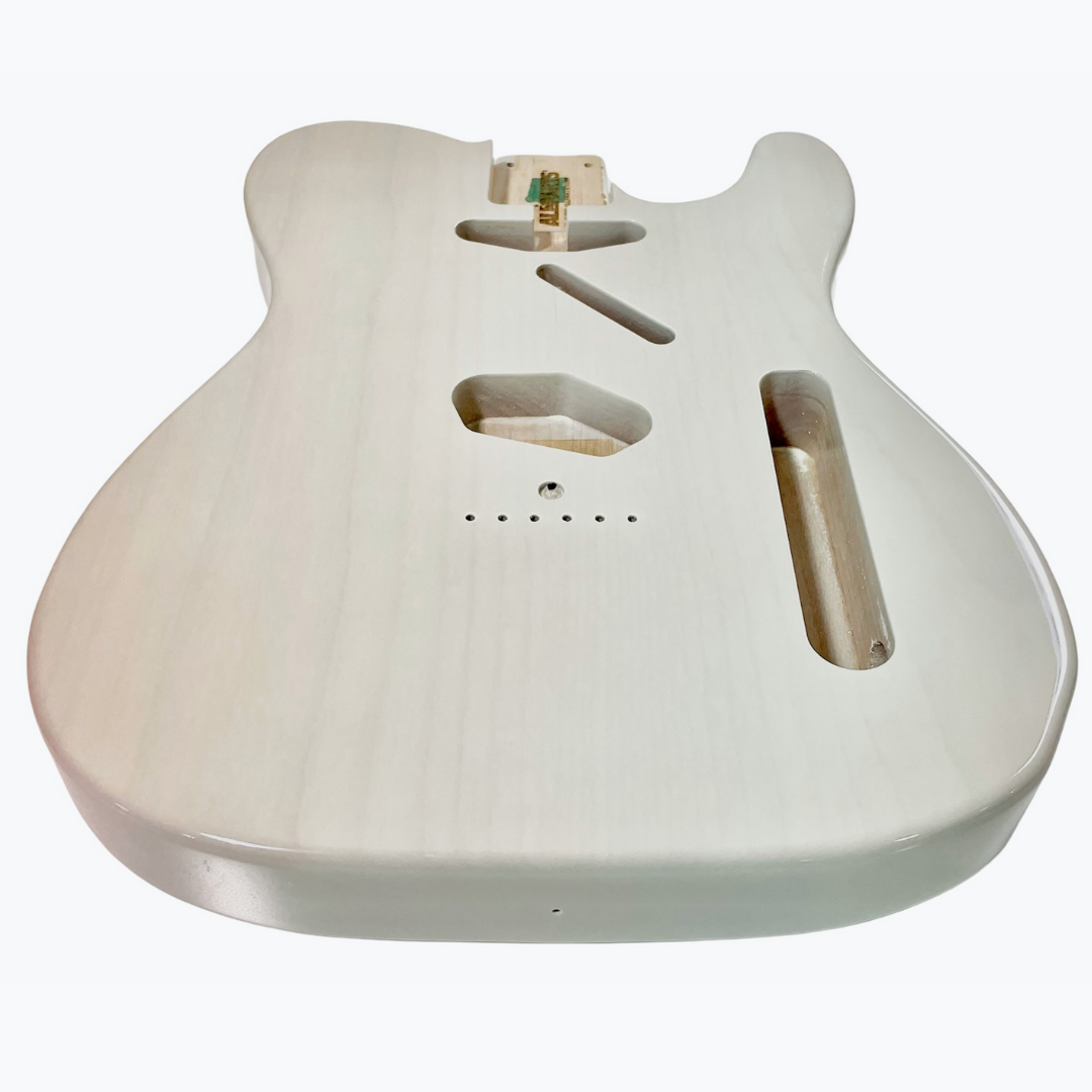 TBF-WH See Through White Finished Replacement Body for Telecaster®