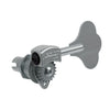 TK-7757 Single Clover Leaf Hipshot Ultralite Bass Key - Chrome