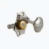 TK-7918 GROVER® V97-18NA 3X3 STA-TITE KEYS WITH SCALLOPED BUTTONS - Nickel
