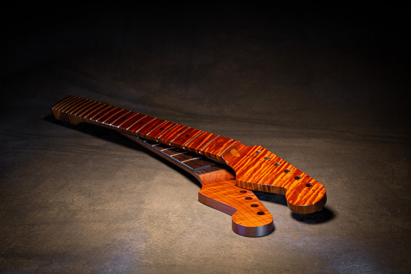 2 Stratocaster guitar necks