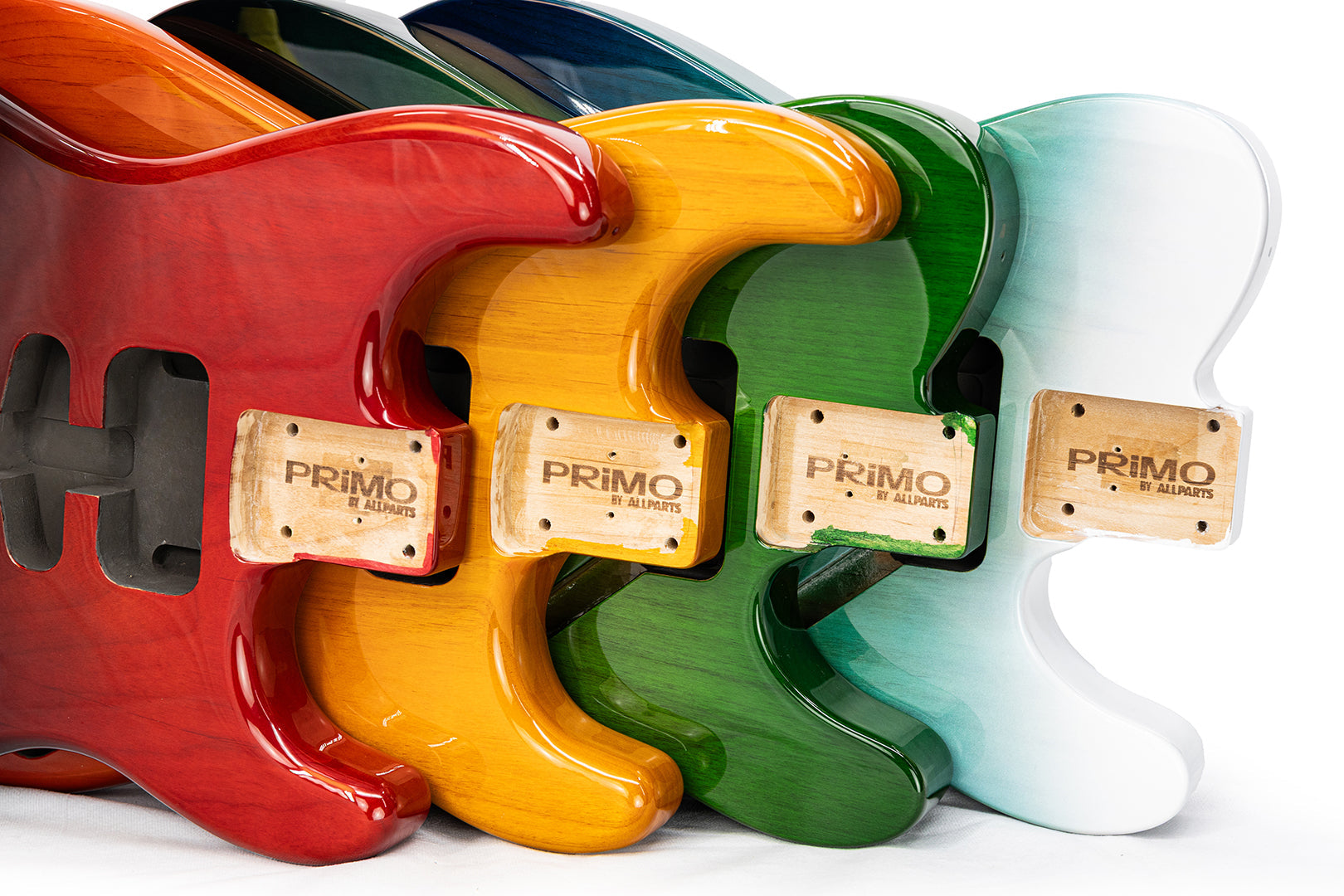 PRiMO Guitar Bodies - Exciting New Colors!