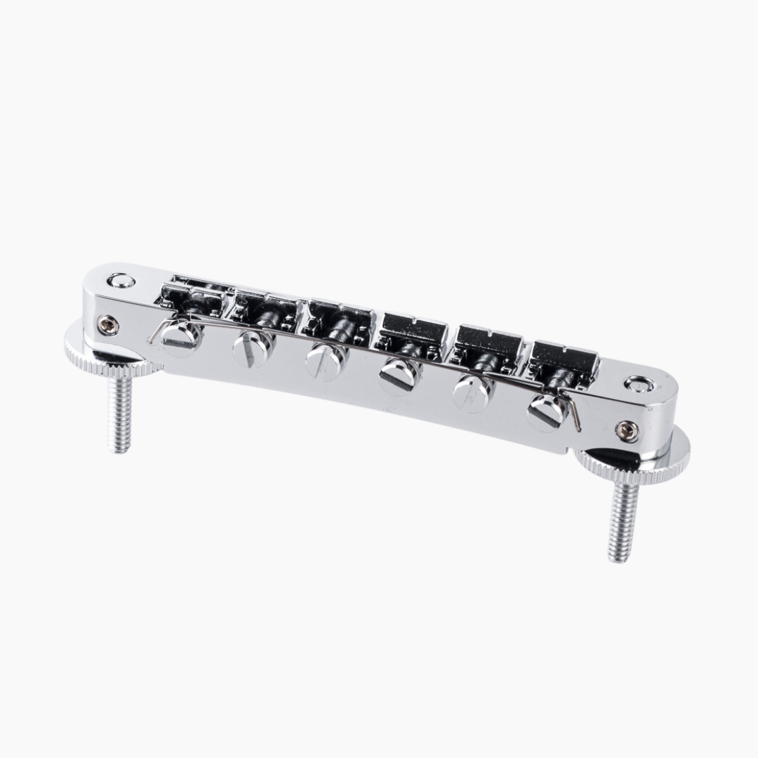 chrome Tunematic Bridge with Pre-Notched Saddles