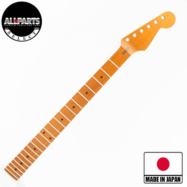 ALLPARTS ROASTED MAPLE TELE NECK 柾目！ Allparts Select Unfinished Roasted Maple Neck for Tele®