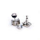 6-In-Line Vintage Style Keys, Nickel