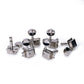 6-In-Line Vintage Style Keys, Nickel