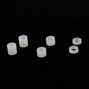White Plastic String Guide Standoffs (6pk)
