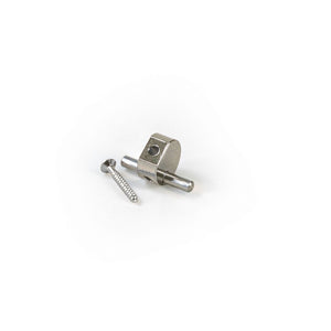 goldo stringthree string guide bottom angled view with screw nickel