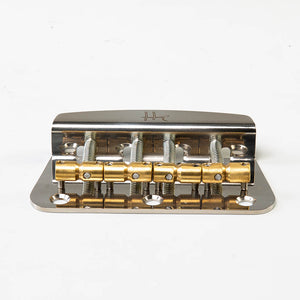 halon bass bridge front view, chrome
