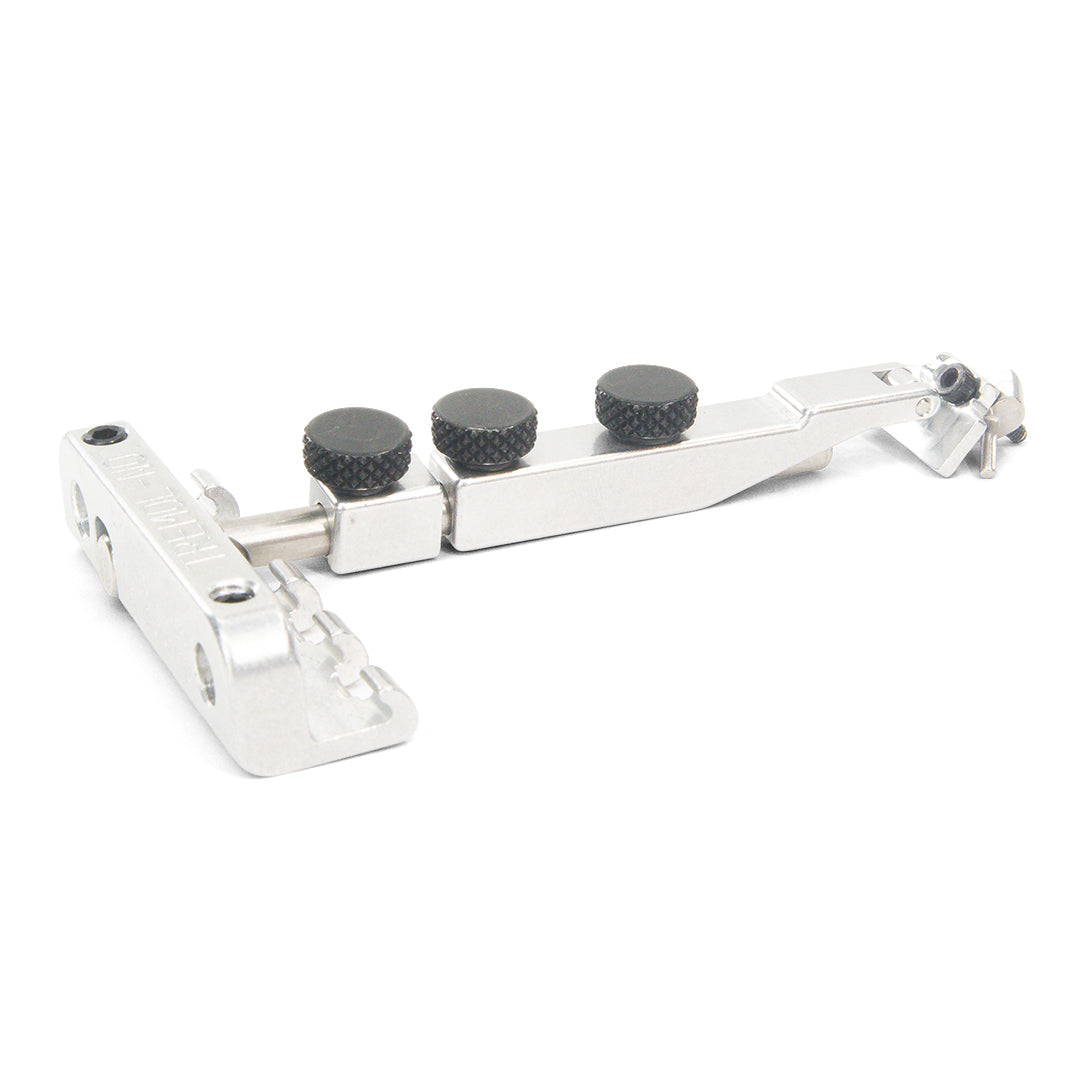 tremolo locking device pin type clamp rear angled view