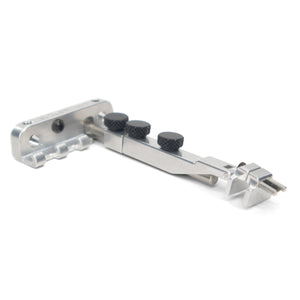 tremolo locking device large clamp front angled view
