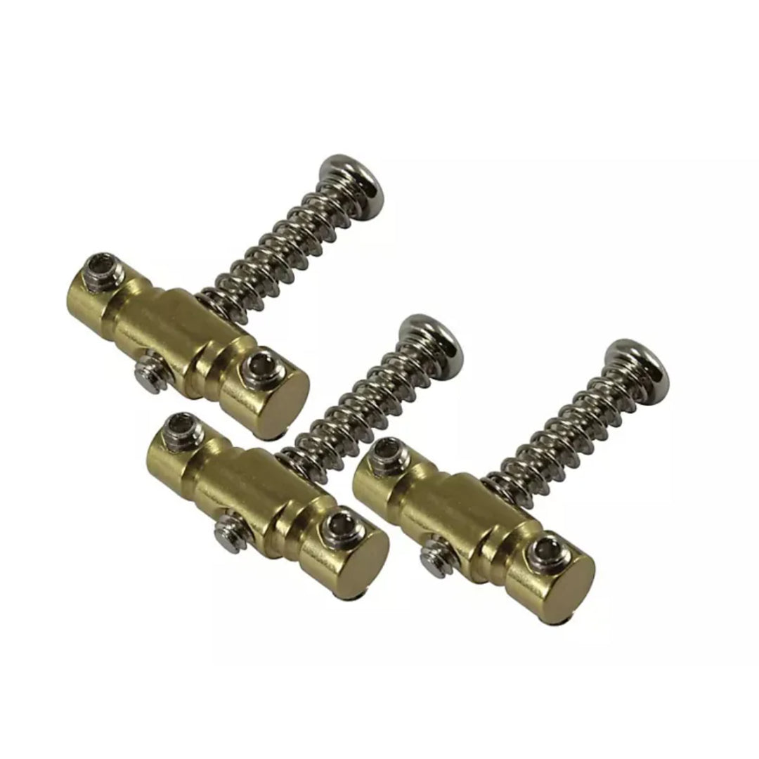 brass height adjustment screws & springs for saddle