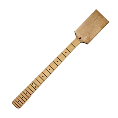 bass neck with paddle shaped head