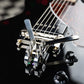 Certano Honky Tonk Special Tailpiece with Badass Wraparound Bridge - Installed Close