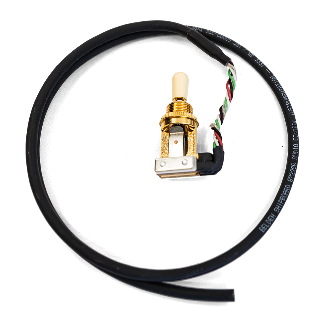 Prewired 3-Way Toggle Switch (GOLD)