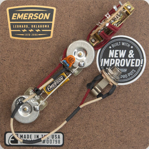 Emerson Custom Telecaster Prewired Kit for Humbuckers (500k pots)