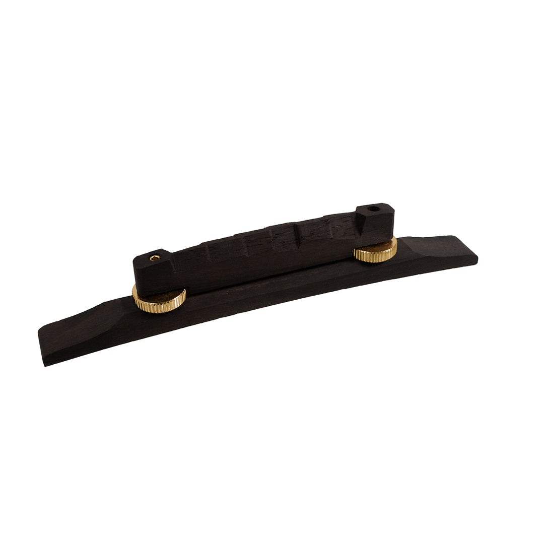 Allparts Compensated Bridge and Base Archtop<br>Gold, Rosewood