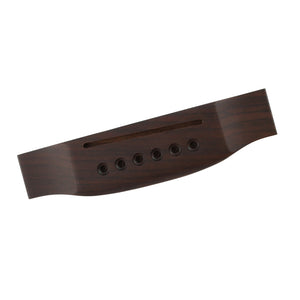 Left Handed Allparts Rosewood Acoustic Bridge